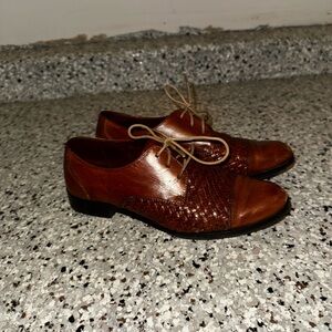 Cole Haan Brown Leather Women’s Oxfords